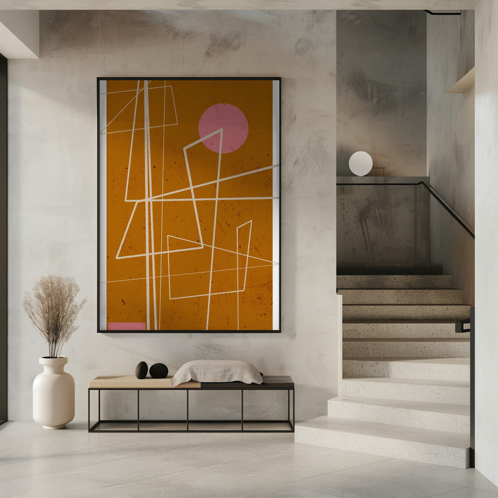 Angular Lines no 10 Poster